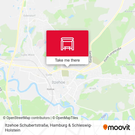 Карта Itzehoe Schubertstraße