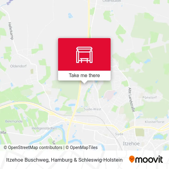 Карта Itzehoe Buschweg