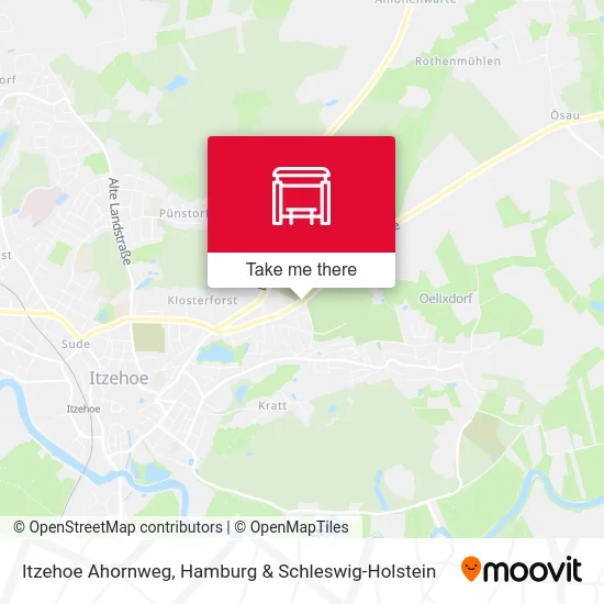 Карта Itzehoe Ahornweg