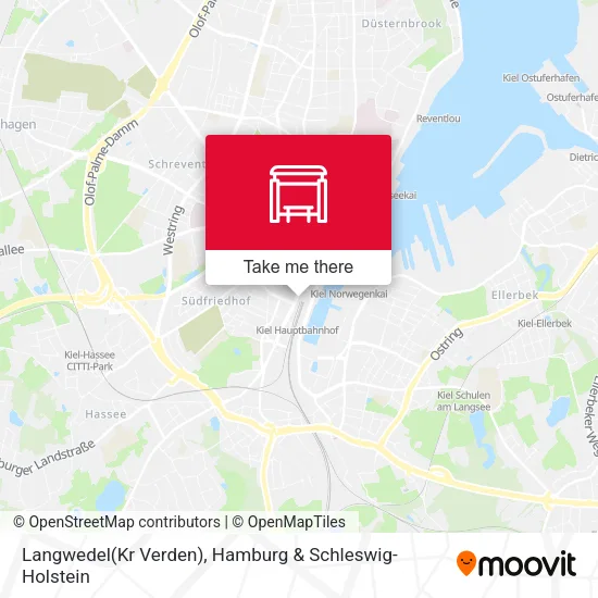 Карта Langwedel(Kr Verden)
