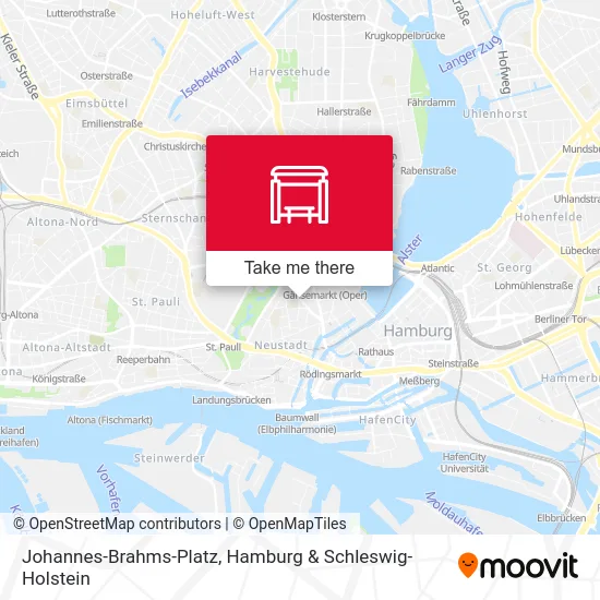 Карта Johannes-Brahms-Platz