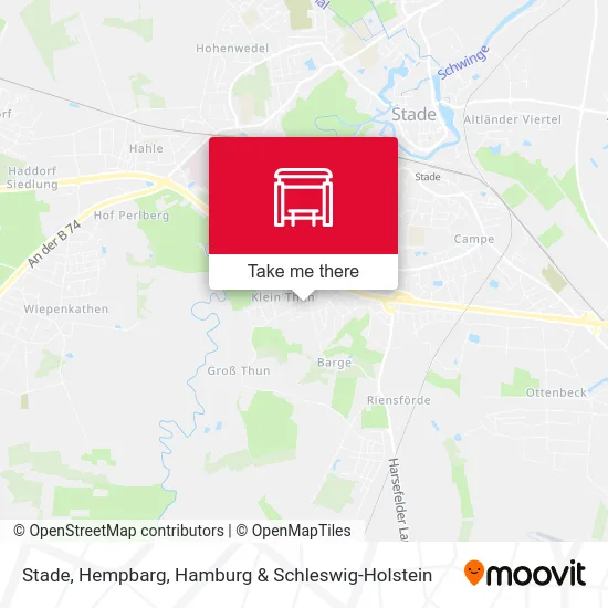 Карта Stade, Hempbarg