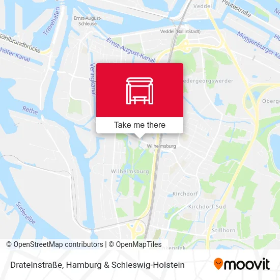 Карта Dratelnstraße