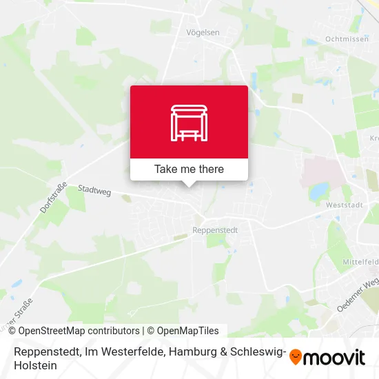 Карта Reppenstedt, Im Westerfelde