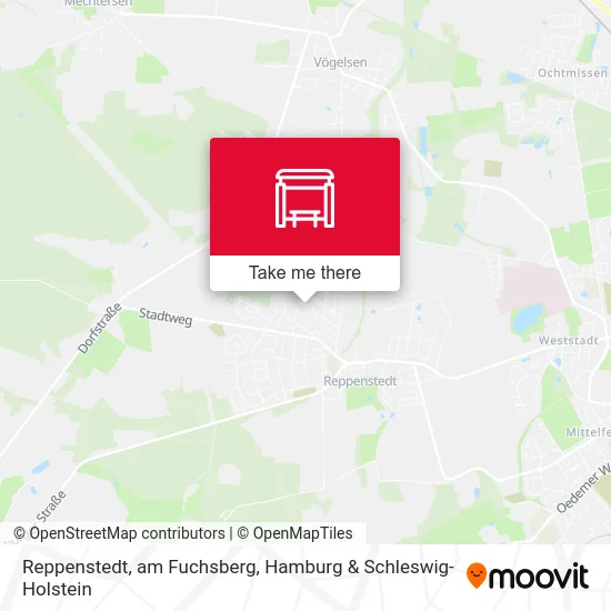 Карта Reppenstedt, am Fuchsberg