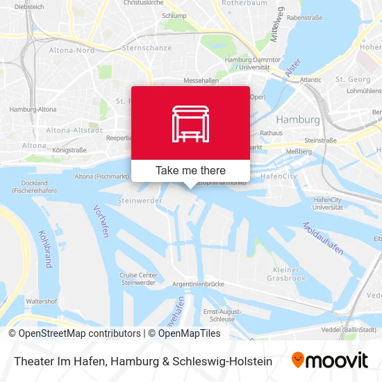 Карта Theater Im Hafen