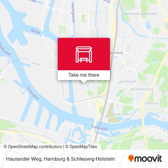 Карта Haulander Weg