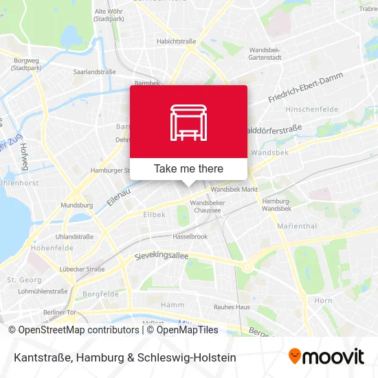 Карта Kantstraße