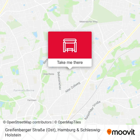 Карта Greifenberger Straße (Ost)