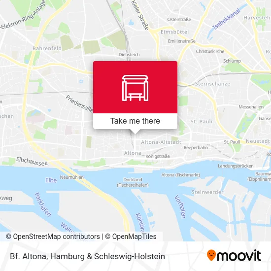 Bf. Altona map