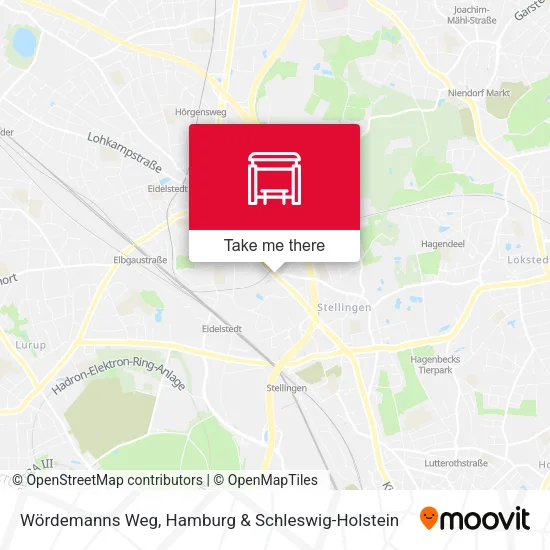 Карта Wördemanns Weg