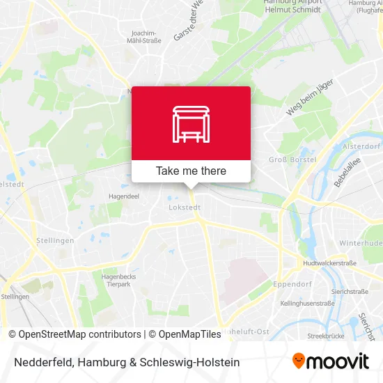 Карта Nedderfeld