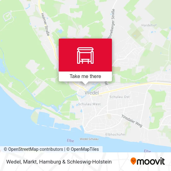 Карта Wedel, Markt