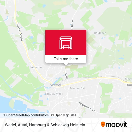 Карта Wedel, Autal