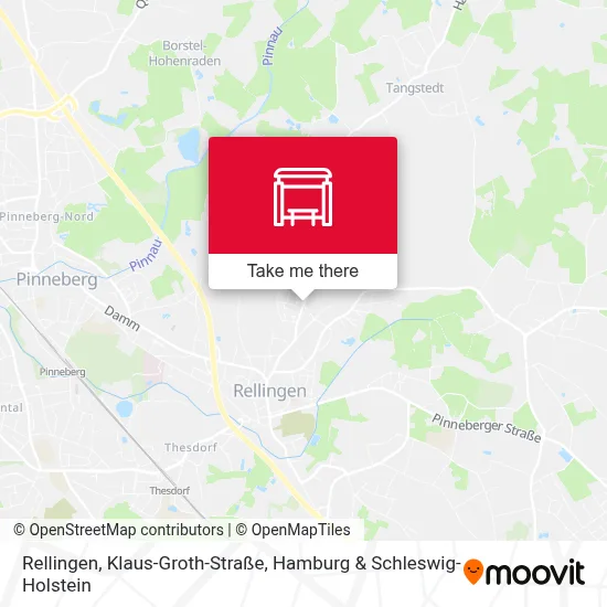 Rellingen, Klaus-Groth-Straße map