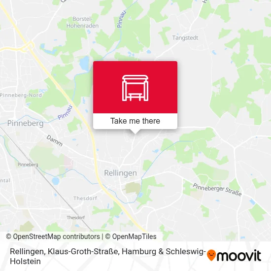 Rellingen, Klaus-Groth-Straße map