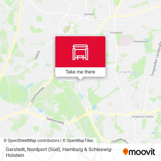 Карта Garstedt, Nordport (Süd)