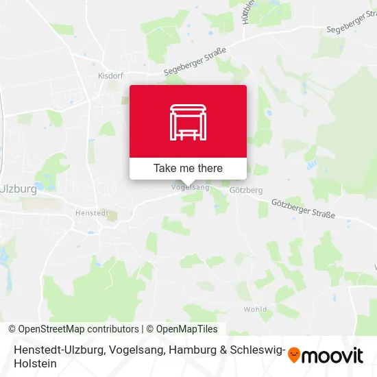 Карта Henstedt-Ulzburg, Vogelsang