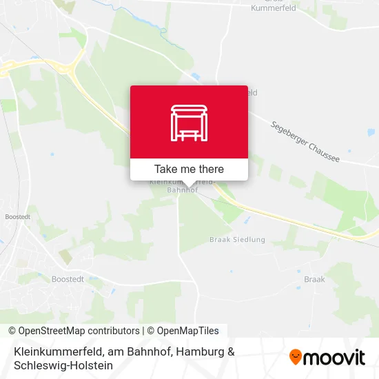 Карта Kleinkummerfeld, am Bahnhof