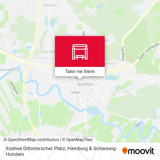 Карта Itzehoe Dithmarscher Platz