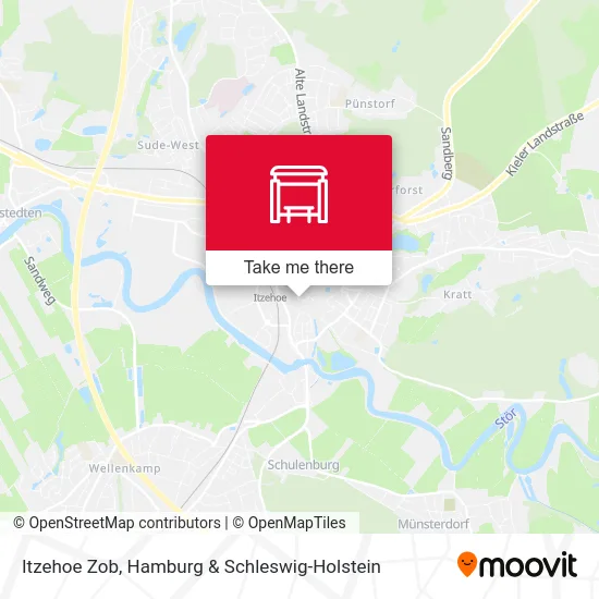 Карта Itzehoe Zob