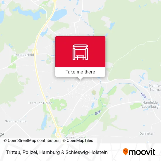 Карта Trittau, Polizei