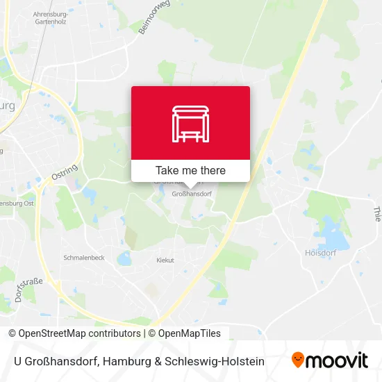 Карта U Großhansdorf