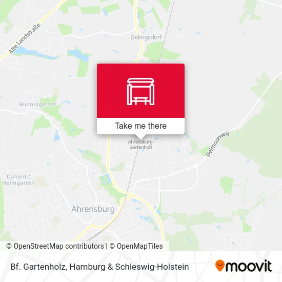 Карта Bf. Gartenholz