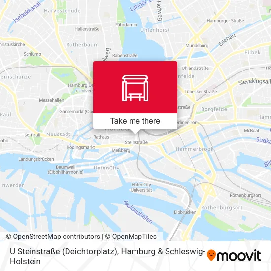 Карта U Steinstraße (Deichtorplatz)