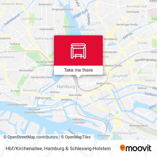 Карта Hbf/Kirchenallee