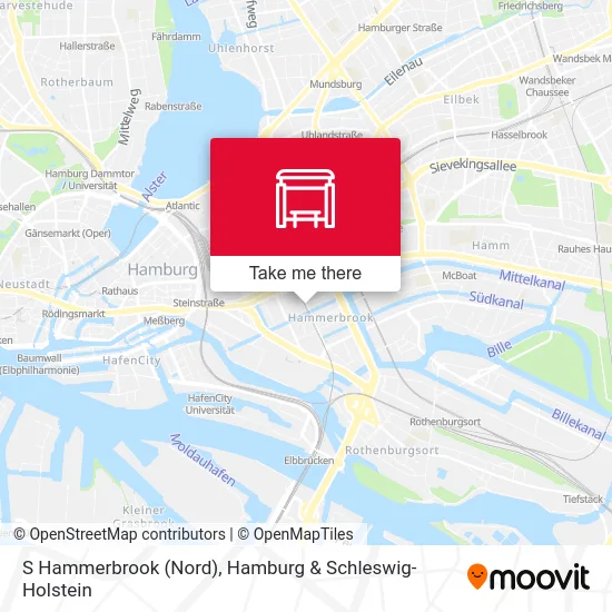 Карта S Hammerbrook (Nord)