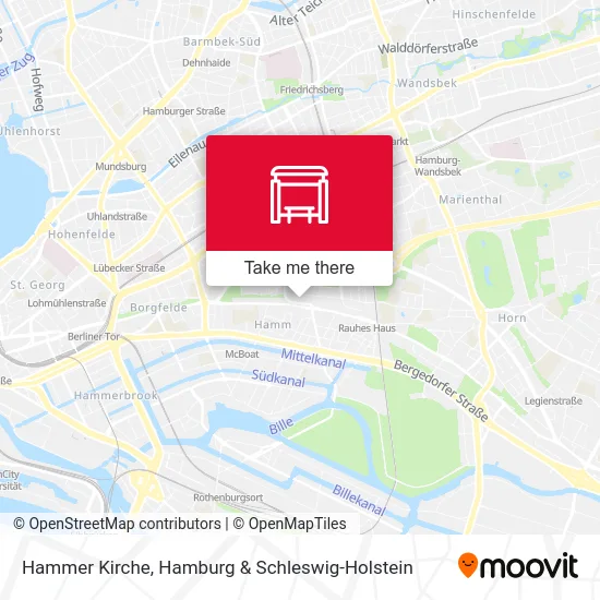 Карта Hammer Kirche