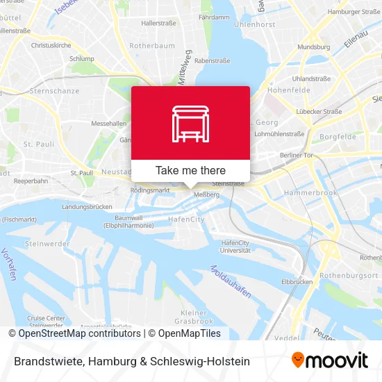 Карта Brandstwiete