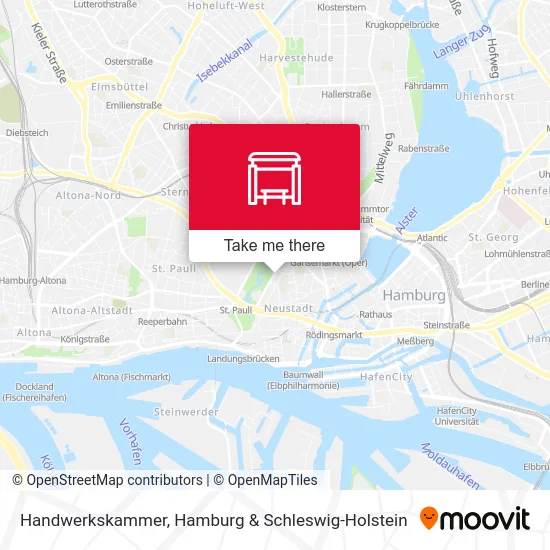 Карта Handwerkskammer