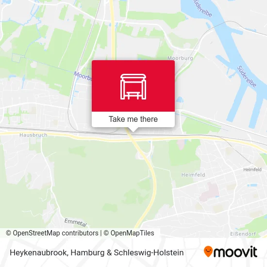 Карта Heykenaubrook