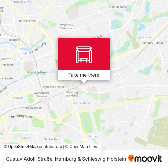 Карта Gustav-Adolf-Straße