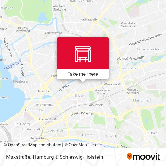 Карта Maxstraße