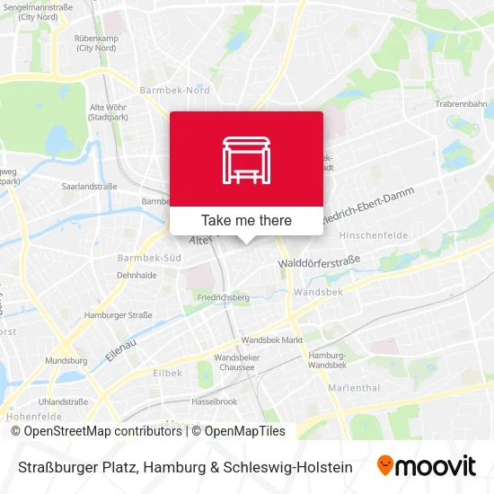 Карта Straßburger Platz