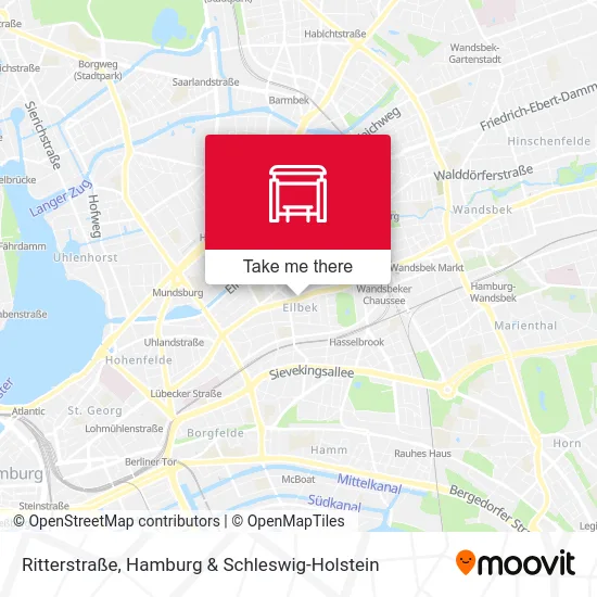 Карта Ritterstraße