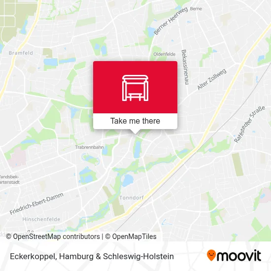 Eckerkoppel map