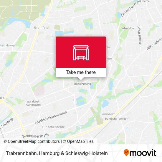Карта Trabrennbahn