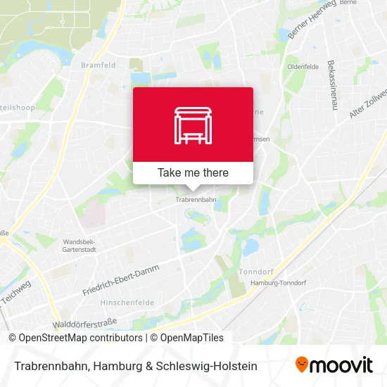 Карта Trabrennbahn