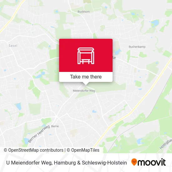 Карта U Meiendorfer Weg