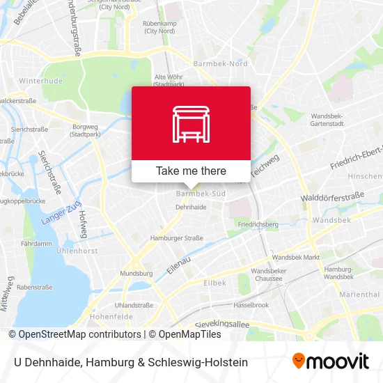 Карта U Dehnhaide