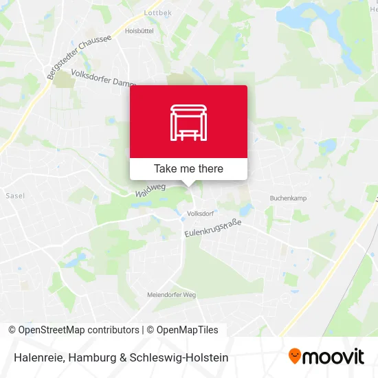 Карта Halenreie