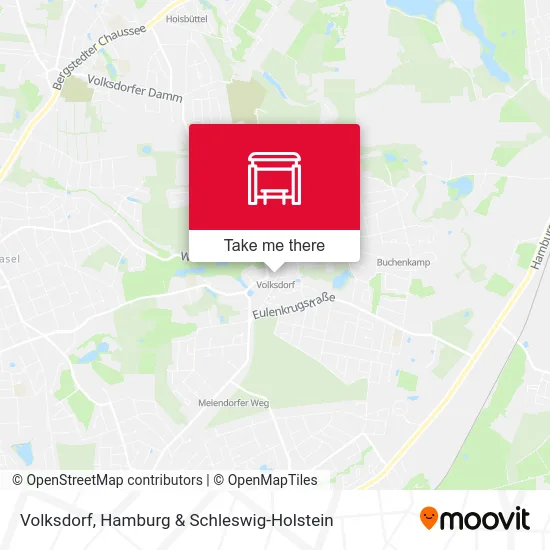 Карта Volksdorf