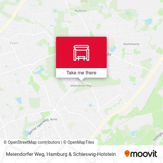 Карта Meiendorfer Weg