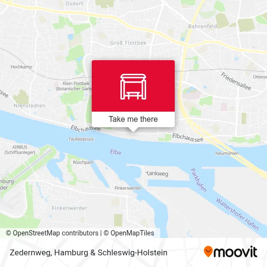 Zedernweg map