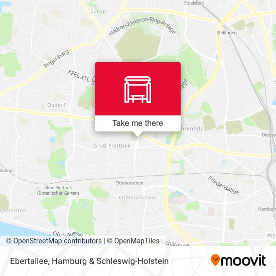 Карта Ebertallee