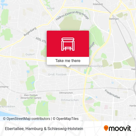 Карта Ebertallee